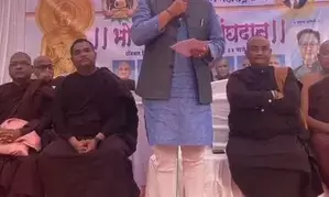 Namo buddhaya: Kiren Rijiju expresses gratitude on visit to Buddha memorial in Maharashtras Nashik