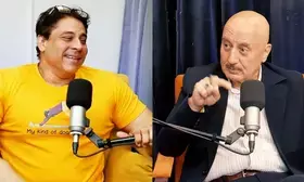 Anupam hilariously talks about how actors touch feet, with success  comes up to knees