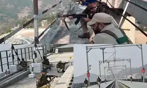 J&K: Mock security drill on world’s highest railway bridge