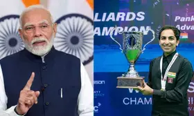 PM Modi hails Pankaj Advanis phenomenal accomplishment in World Billiards Championships