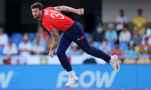 England’s Reece Topley fined for Code of Conduct breach in T20I against WI