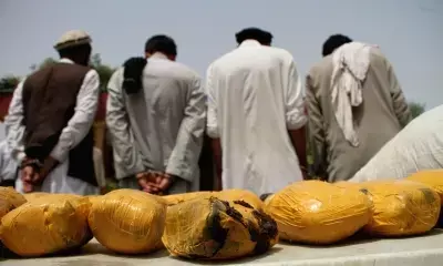 Afghan security forces seize illicit drugs, arrest 53 suspects