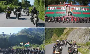 1962 India-China war: Motorcycle expedition in Arunachal to commemorate ‘Battle of Walong’ ends