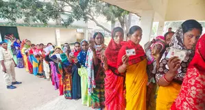 Nearly 65 pc turnout in first phase of Jharkhand elections; Kharsawan records highest polling