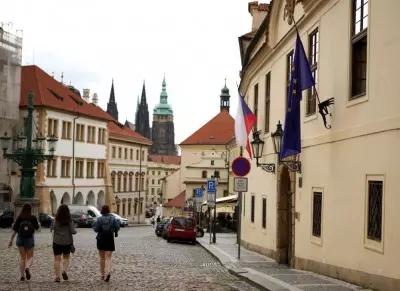 Huge clothing pile in Prague spotlights textile waste