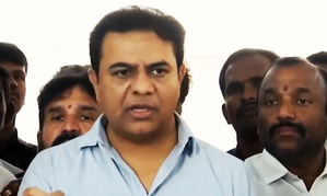 Revanth Reddy snatching farmers lands for son-in-laws firm: KTR
