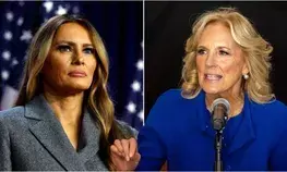 Melania Trump boycotts tea invitation from Jill Biden while husbands meet
