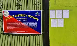 J&K Police attaches property of terror associate in Sopore area