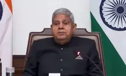 No one can divide farmers: VP Dhankhar