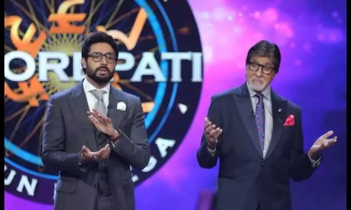 Abhishek Bachchan and Amitabh Bachchan Share Hilarious Moment on Kaun Banega Crorepati