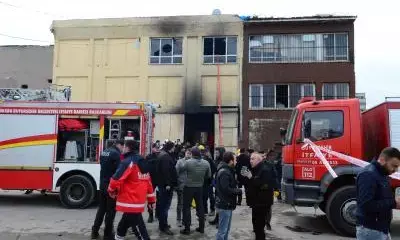 10 injured in Istanbul factory fire