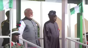 PM Modi receives ceremonial welcome in Abuja, begins bilateral talks with Nigerian President Tinubu PM Modi receives ceremonial welcome in Abuja, begins bilateral talks with Nigerian President Tinubu