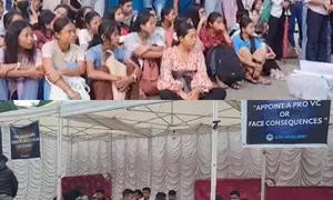 Meghalaya: NEHU students’ protest enters day 13; civil society body intervenes