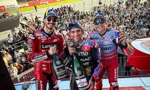 Jorge Martin crowned MotoGP world champion, Bagnaia wins final race