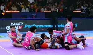 PKL Season 11: Jaipur Pink Panthers beat Puneri Paltan in thriller to secure third consecutive win