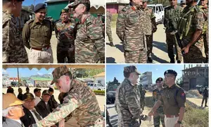 Manipur: Top Army officer asks troops to remain vigilant & proactive