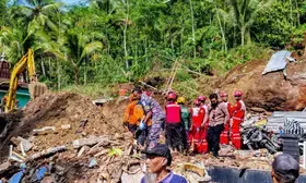Four killed in landslide in Indonesia