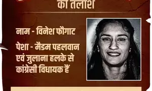 Viral ‘missing’ posters mock Julana MLA Vinesh Phogats absence from Assembly session