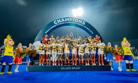 Bihar government honours Indian women’s hockey team on Asian Champions Trophy triumph