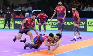 PKL Season 11: UP Yoddhas ride Bhavani Rajput’s masterclass for massive win over Tamil Thalaiavas