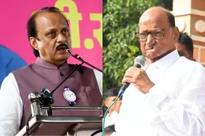 Ajit Pawar outsmarts estranged uncle Sharad Pawar Ajit Pawar outsmarts estranged uncle Sharad Pawar