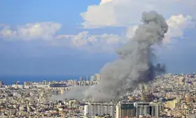 Israel launches violent airstrike on Beirut