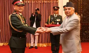 Army chief returns from Nepal after defence cooperation talks