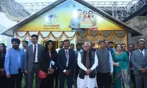 Union Minister Manohar Lal takes stock of power sector pavilions at IITF