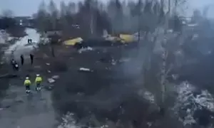 One killed, three injured in cargo plane crash near Vilnius airport