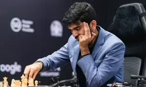 World Chess Championship: Ding springs an opening surprise but Gukesh holds on to draw Game 2