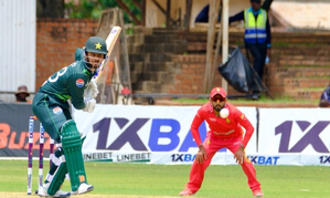 Saim Ayubs blistering century guides Pakistan to emphatic series-levelling win over Zimbabwe
