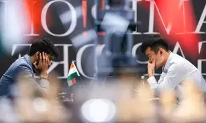 World Chess Championship: Ding springs a surprise but Gukesh plays safe to draw Game 2 (Ld)