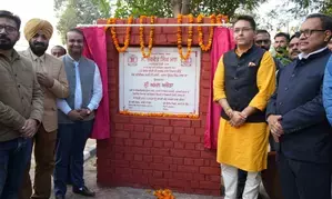 AAP Punjab chief Arora inaugurates projects in Sunam, Cheema