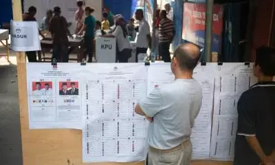 Indonesians flock to first-ever simultaneous regional polls