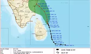 Cyclone likely to form off TN in next 12 hours, heavy rainfall across state forecast