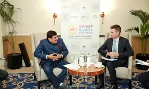 UK tour fruitful, says MP CM before leaving for Germany