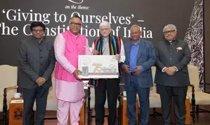 Preamble of Constitution describes India’s collective spirit: Gopalkrishna Gandhi at Constitution Day lecture at JGU