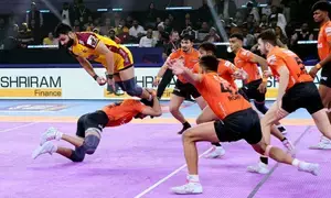 PKL Season 11: Splendid team performance helps Telugu Titans complete a double over U Mumba