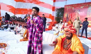 MP: Santan Hindu Ekta padyatra concludes at Orchha’s Ram Raja temple