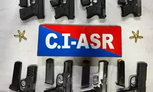 Punjab Police bust arms smuggling network, eight pistols seized