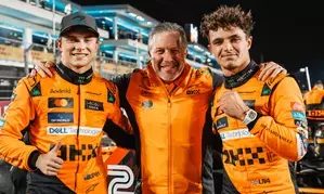 F1: Oscar Piastri claims Qatar sprint victory following late switch with Lando