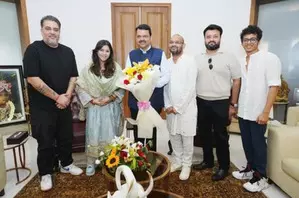 Ektaa R Kapoor meets Devendra Fadnavis, congratulates him for  historic win in Maharashtra Elections