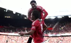 PL: Rashford, Zirkzee brace earns Amorim first league win at Old Trafford