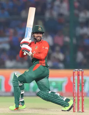 Mehidy to lead Bangladesh in ODIs against West Indies in Shantos absence.