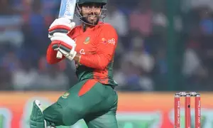 Mehidy to lead Bangladesh in ODIs against West Indies in Shantos absence.
