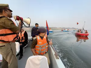 Maha Kumbh 2025: Life jackets, floating jetties & rescue tubes for safety of devotees Maha Kumbh 2025: Life jackets, floating jetties & rescue tubes for safety of devotees