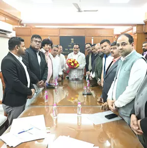 BJD delegation meets Union Jal Shakti Minister, demands Polavaram project be stalled for now BJD delegation meets Union Jal Shakti Minister, demands Polavaram project be stalled for now