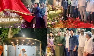 Sachin Tendulkar unveils memorial & memories of his ‘Guru’ Ramakant Achrekar Sir at Shivaji Park