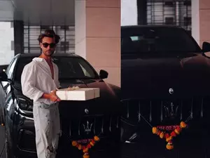 Aayush Sharma gives a peek into his new swanky car Aayush Sharma gives a peek into his new swanky car