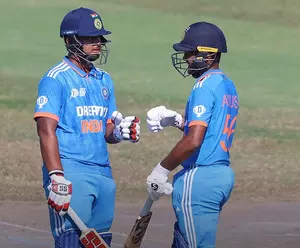 Under-19 Asia Cup: 13-year-old Vaibhav Suryavanshis 76 not out guide India to semis
